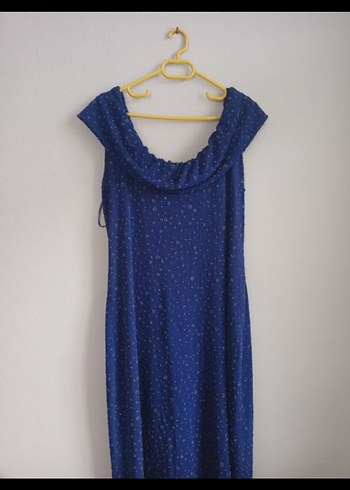 Alfa Beta Lacivert Abiye Elbise - Görsel 4