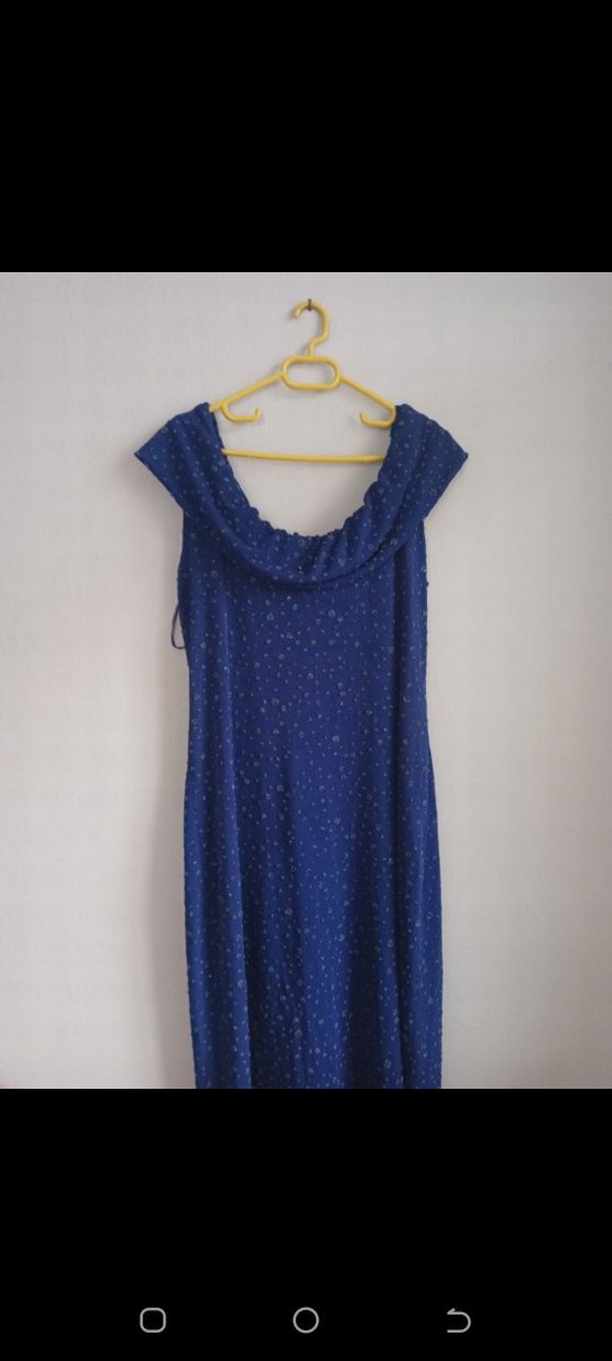 Alfa Beta Lacivert Abiye Elbise - Görsel 4