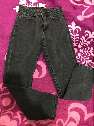 Siyah mom jean
