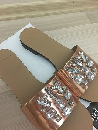 Zara Zara taşlı terlik