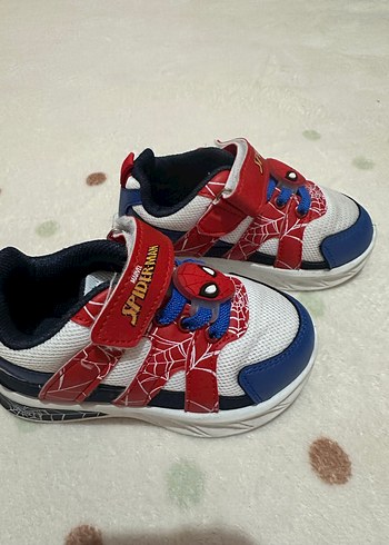 Renkli Spiderman Erkek Çocuk Spor Ayakkabı - Görsel 3