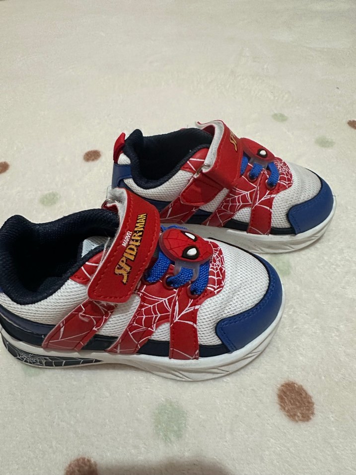 Renkli Spiderman Erkek Çocuk Spor Ayakkabı - Görsel 3