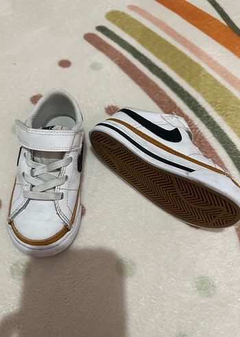 Orjinal nıke Beyaz Erkek Çocuk Spor Ayakkabı - Görsel 2