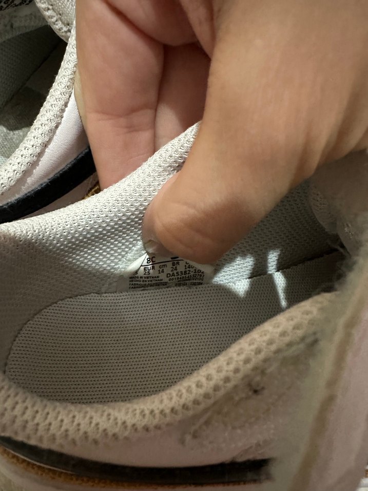 Orjinal nıke Beyaz Erkek Çocuk Spor Ayakkabı - Görsel 3