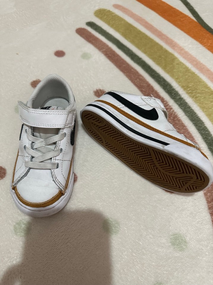 Orjinal nıke Beyaz Erkek Çocuk Spor Ayakkabı - Görsel 2