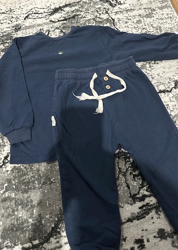 LC Waikiki Cigit Koyu Mavi Uzun Kollu Streetwear Takım