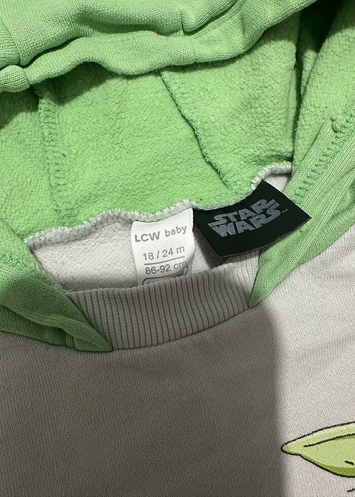 Star wars yoda sweatshirt - Görsel 2