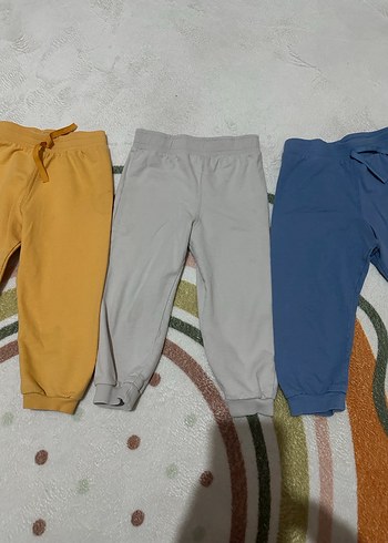 Erkek Çocuk Çok Renkli Pamuklu Rahat Pantolon - Görsel 2