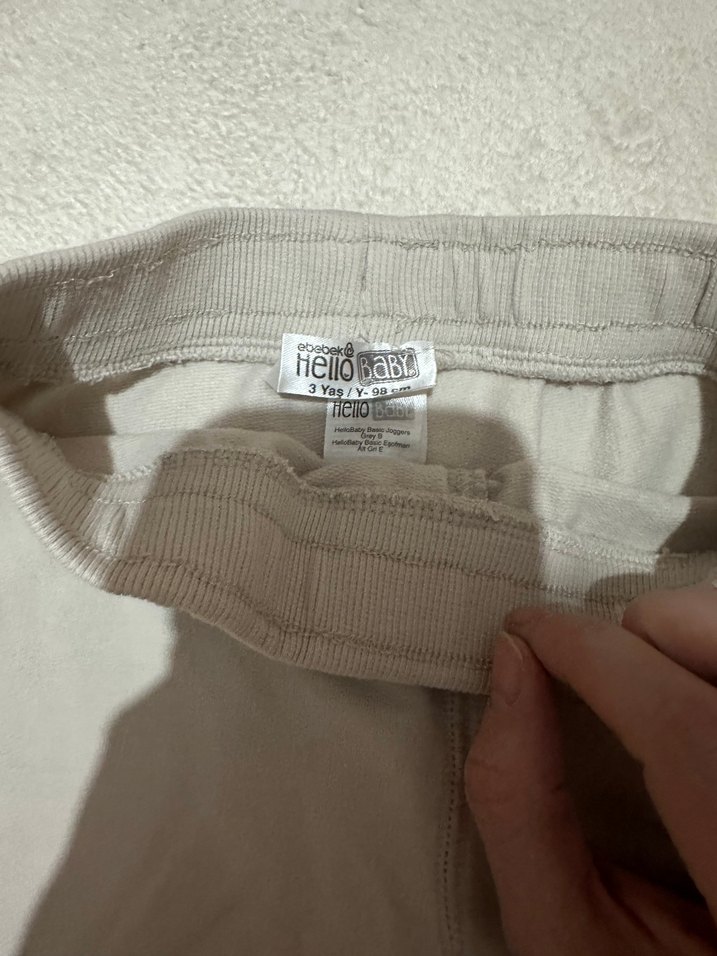 Erkek Çocuk Çok Renkli Pamuklu Rahat Pantolon - Görsel 3