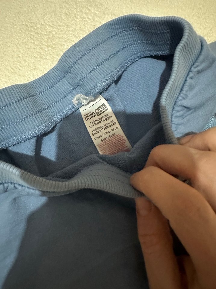 Erkek Çocuk Çok Renkli Pamuklu Rahat Pantolon - Görsel 4