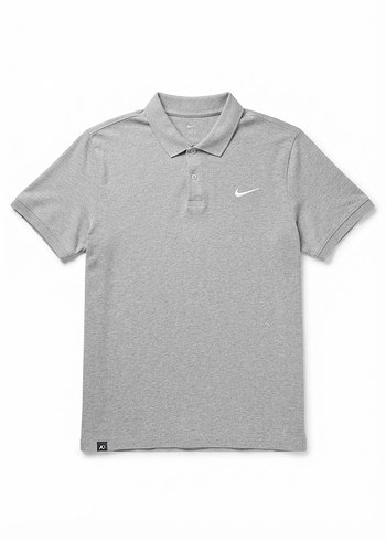 Nike Gri Melanj Polo Tisort