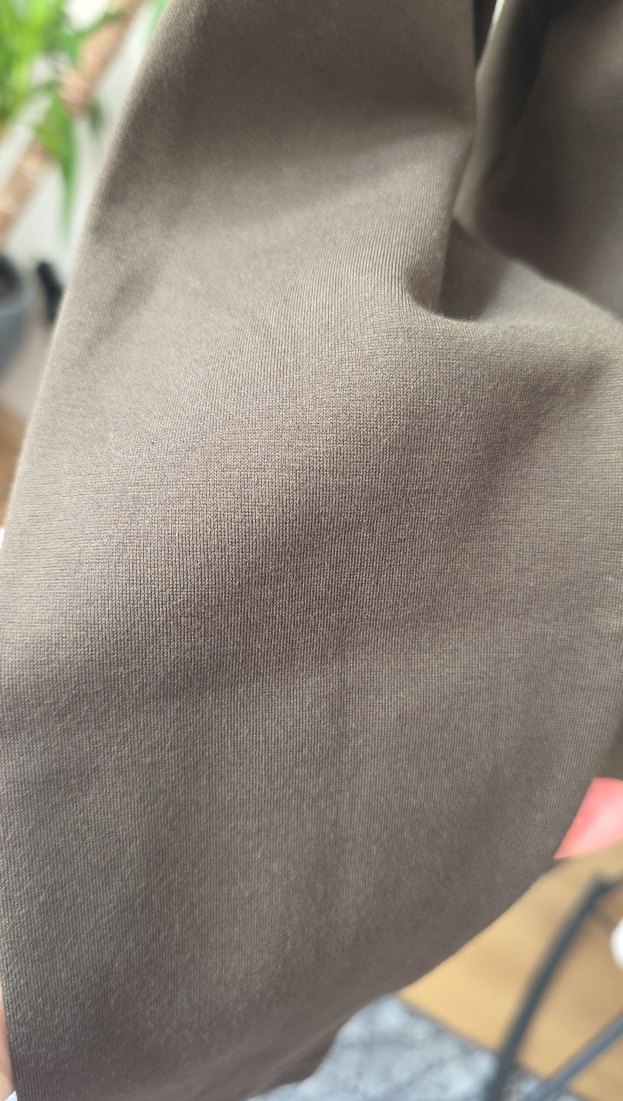Asimetrik Bağcıklı Taupe Tunik — görsel 7/9