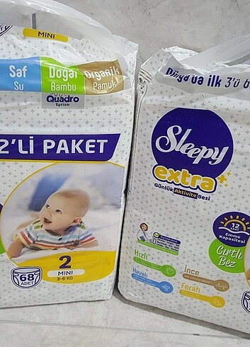 Bebek Bezi Sleepy 2 numara