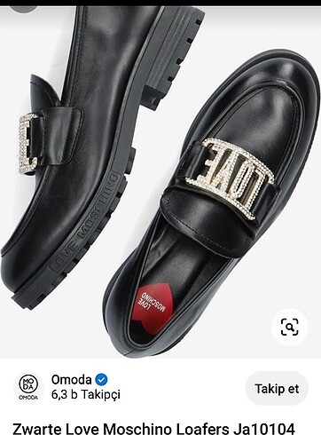 Love moschino loafers ayakkabı ve çanta