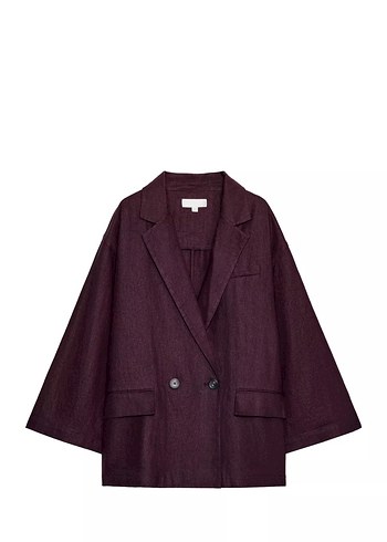 Zara Murdum Zara Blazer Ceket Keten