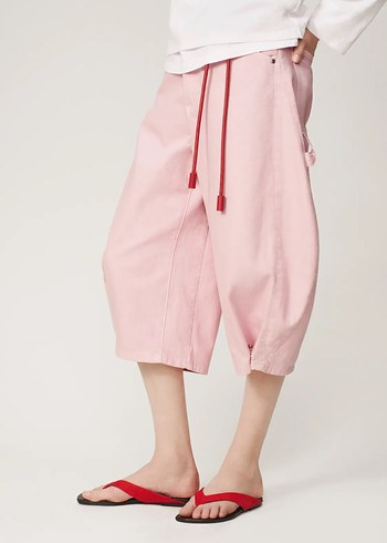 Zara Rahat Ve Sik Acik Pembe Kargo Pantolon