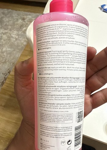 Bioderma Bioderma Sensibio Yüz ve Göz Temizleyici Köpük 500 ml