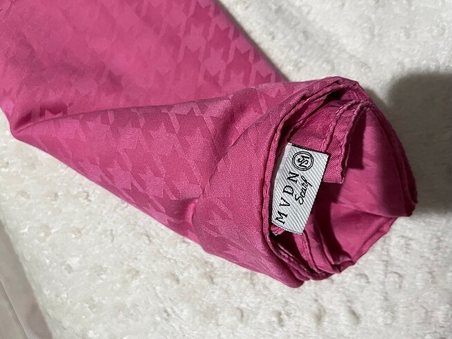 Şal MavidenScrf Barbie Pembesi - Görsel 5