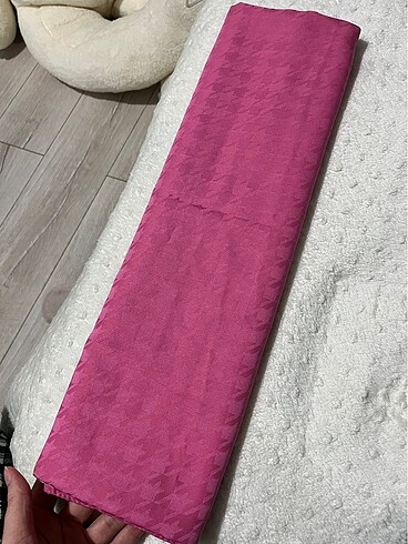 Şal MavidenScrf Barbie Pembesi - Görsel 4