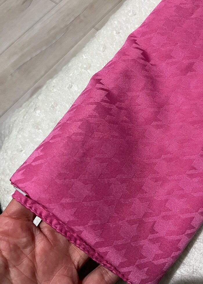 Şal MavidenScrf Barbie Pembesi - Görsel 3