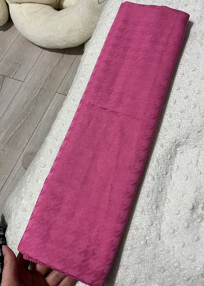 Şal MavidenScrf Barbie Pembesi - Görsel 4