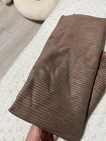 Şal çizgili sütlü kahve - Görsel 2