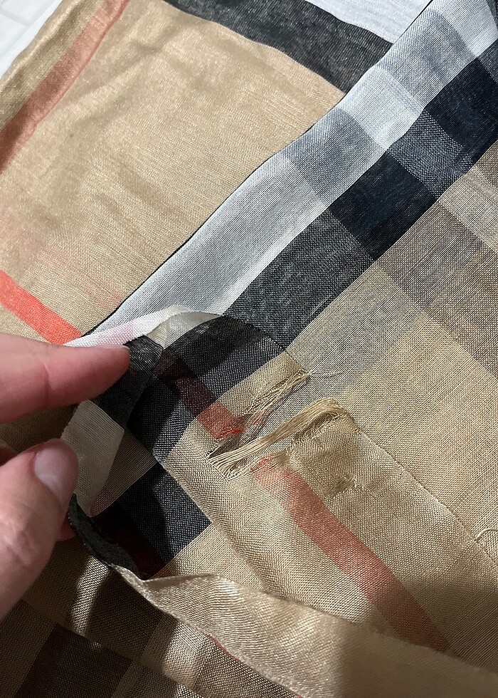 Şal Burberyy Clasik - Görsel 3