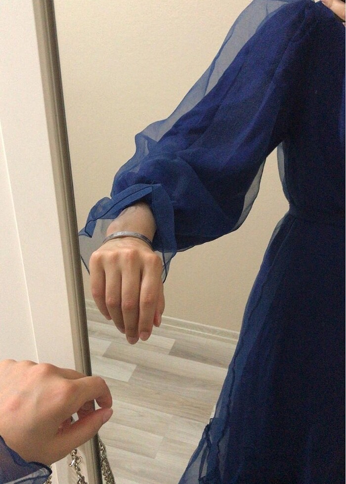 Abiye Gece Mavisi - Görsel 3