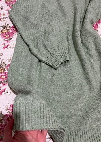 Bohem mint Triko Kadın Kazak - Görsel 3