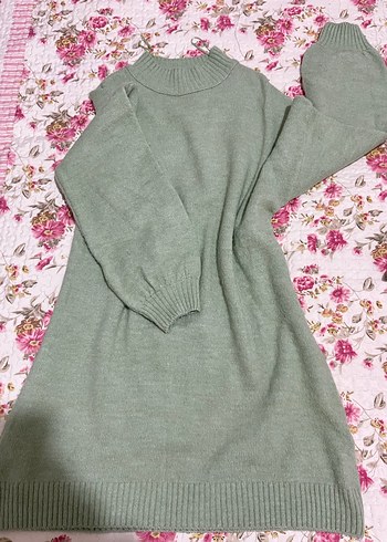 Bohem mint Triko Kadın Kazak - Görsel 2