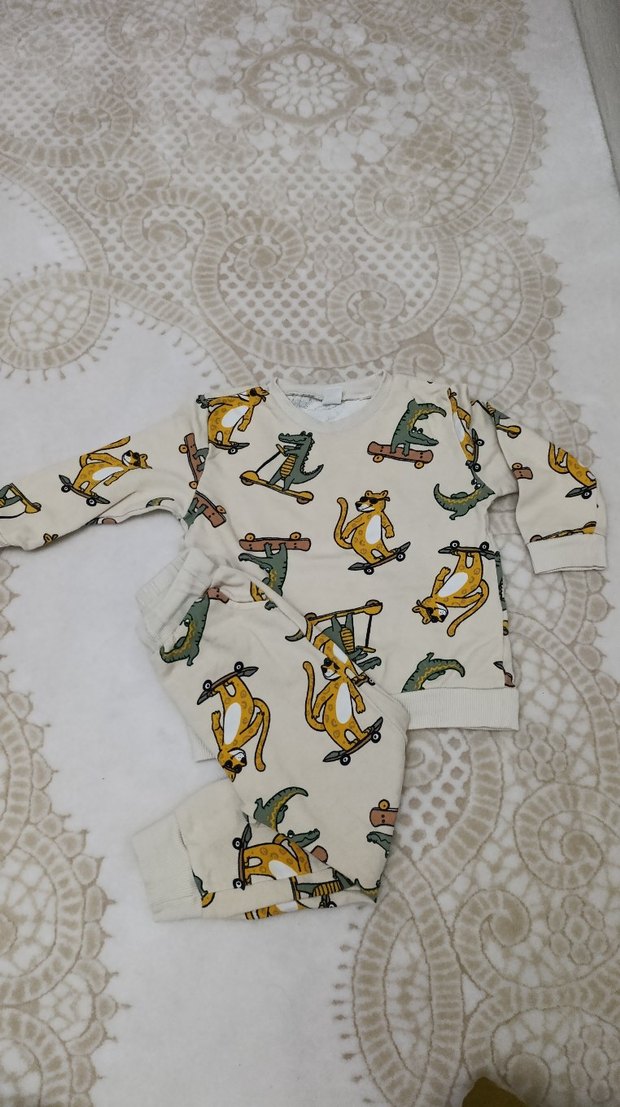 Bebek Erkek çocuk alt üst Takım - Görsel 2