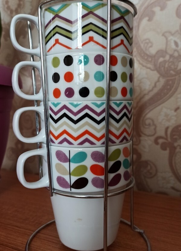 Standlı kupa 4 lü - Görsel 2