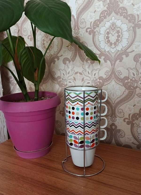 Standlı kupa 4 lü - Görsel 3