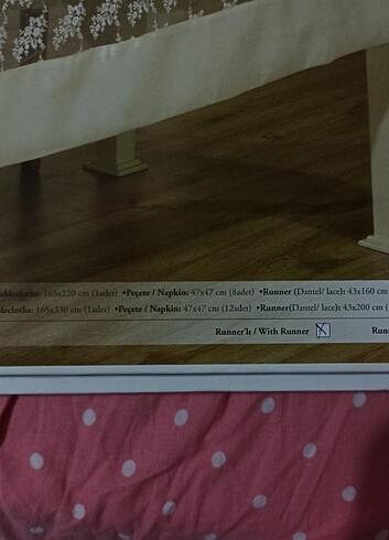 Çeyizlik masa örtüsü takımı - Görsel 2