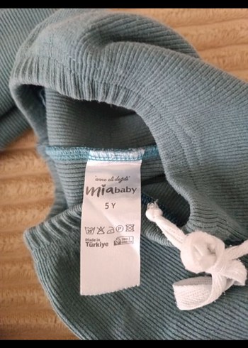 erkek çocuk fitilli şapkalı 3lu takım tunik - Görsel 6