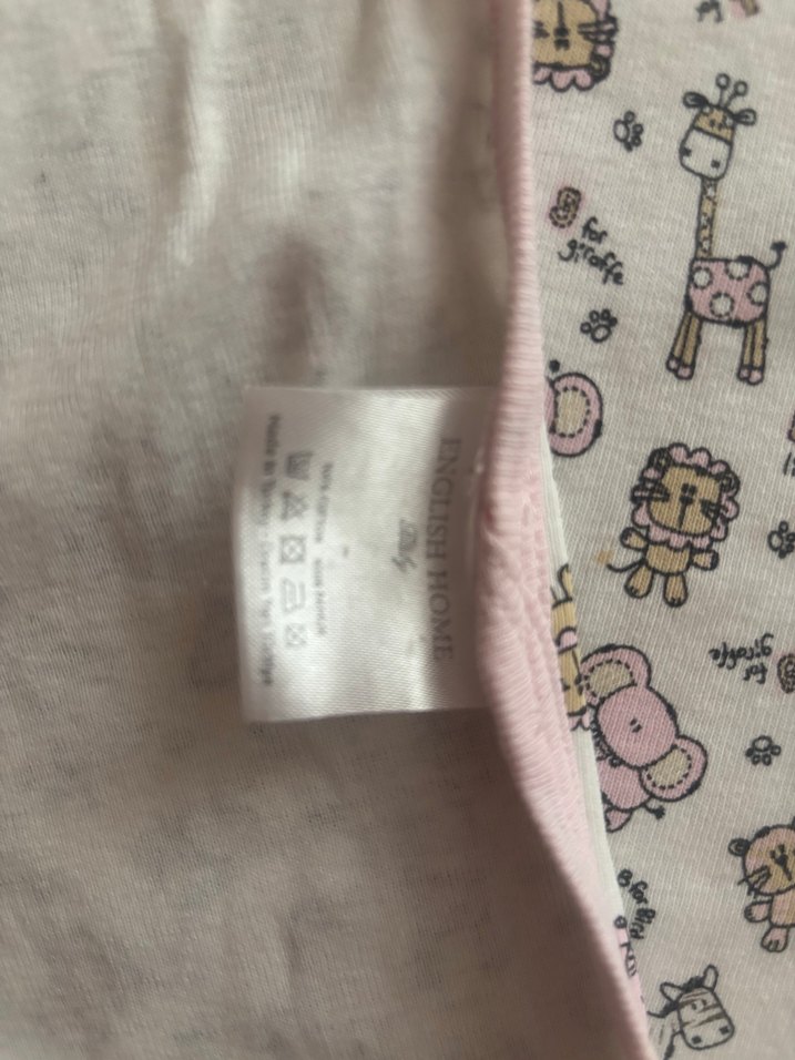 Baskılı Çocuk Battaniyesi, Pembe Tonlarında - Görsel 5