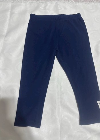 Kız Çocuk Lacivert Basic Tayt - Görsel 4