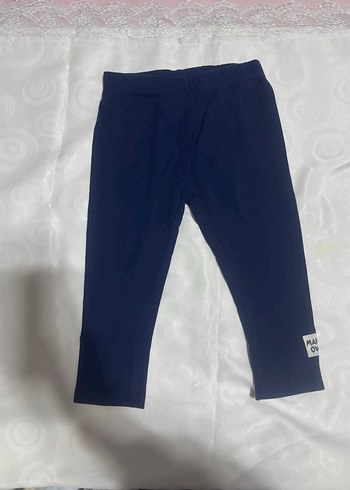 Kız Çocuk Lacivert Basic Tayt - Görsel 2