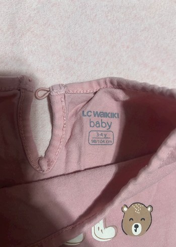 Kız Çocuk Pembe Uzun Kollu Baskılı Sweatshirt - Görsel 4