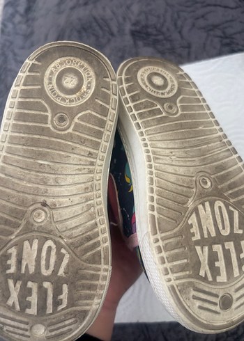 Kız Çocuk Unicorn Desenli Cırt Cırtlı Spor Ayakkabı - Görsel 3