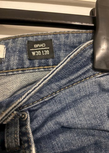 Erkek Mavi Denim Regular Fit Jean - Görsel 4