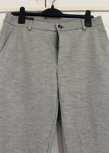 Gri Erkek Regular Fit Midi Pantolon - Görsel 2