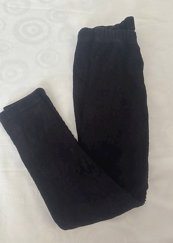 Kız Çocuk Siyah Basic Tayt - Görsel 3