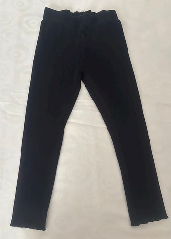 Kız Çocuk Siyah Basic Tayt - Görsel 2