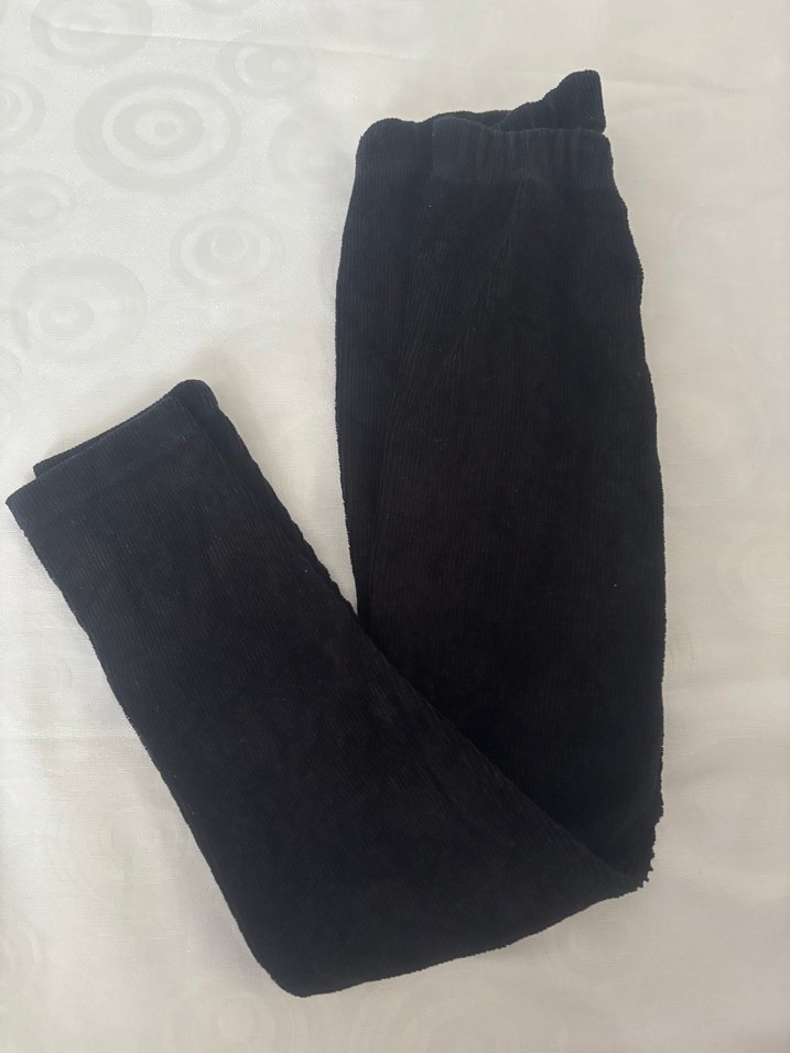 Kız Çocuk Siyah Basic Tayt - Görsel 3