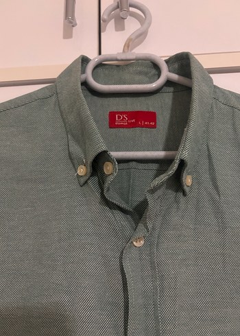 Düğmeli Uzun Kollu Erkek  Gömlek - Görsel 3