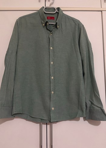 Düğmeli Uzun Kollu Erkek  Gömlek - Görsel 2