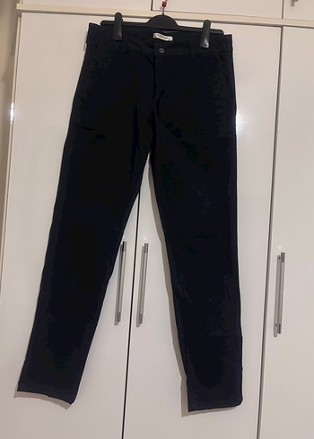 Erkek Siyah Denim Pantolon Regular Fit - Görsel 2