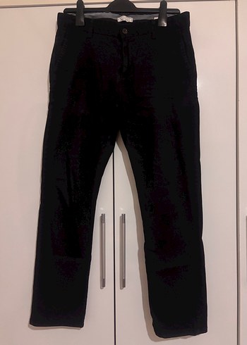 Düz Siyah Denim Erkek Pantolon - Görsel 2