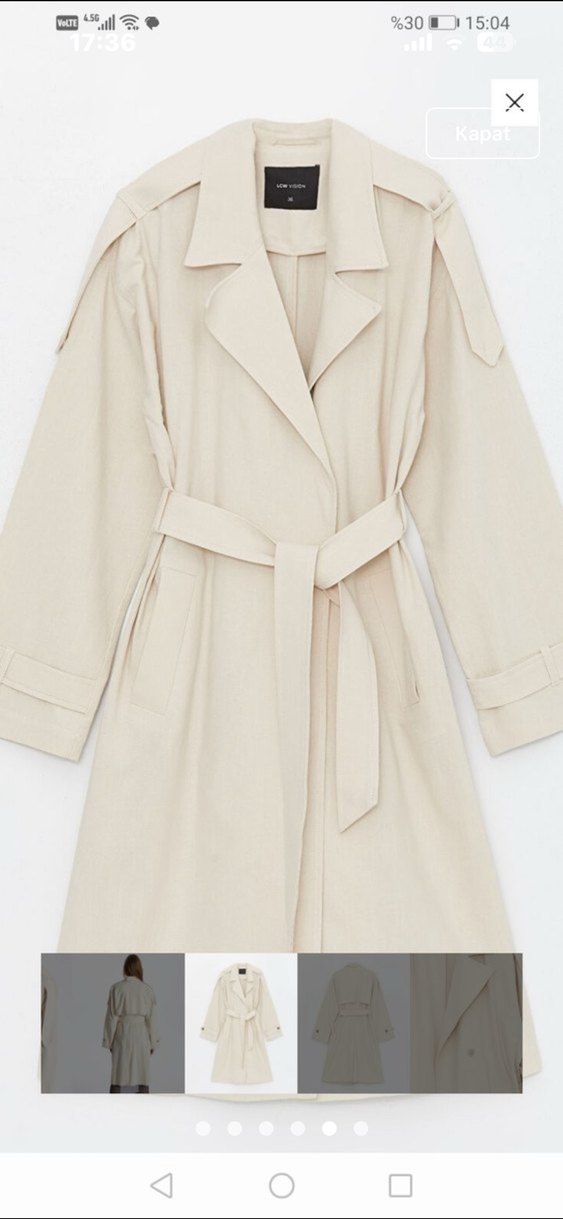 Lcwaikiki ürünü trençkot - Görsel 3